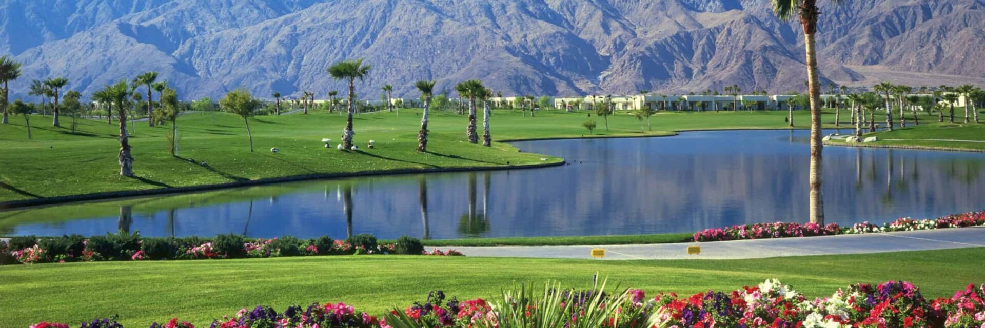Water and Mountains of Palm Desert