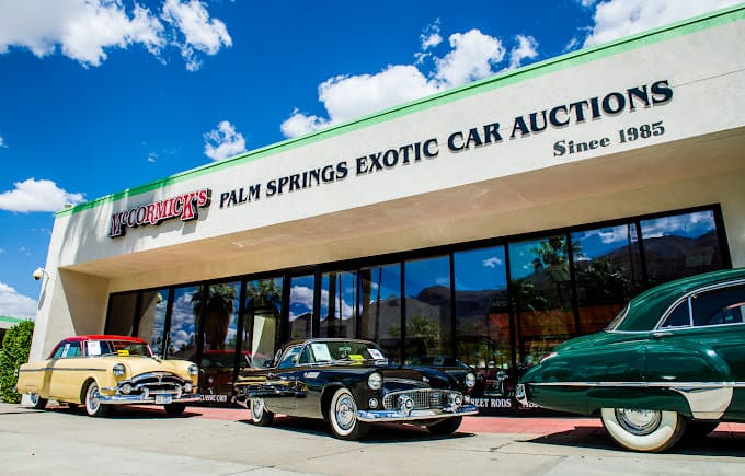 McCormick's 72nd Palm Springs Classic Car Auction started Friday, features almost 600 cars