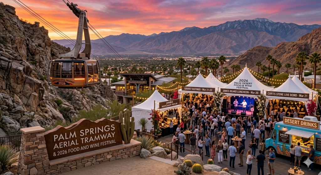Palm Springs Aerial Tramway & 2026 Food and Wine Festival