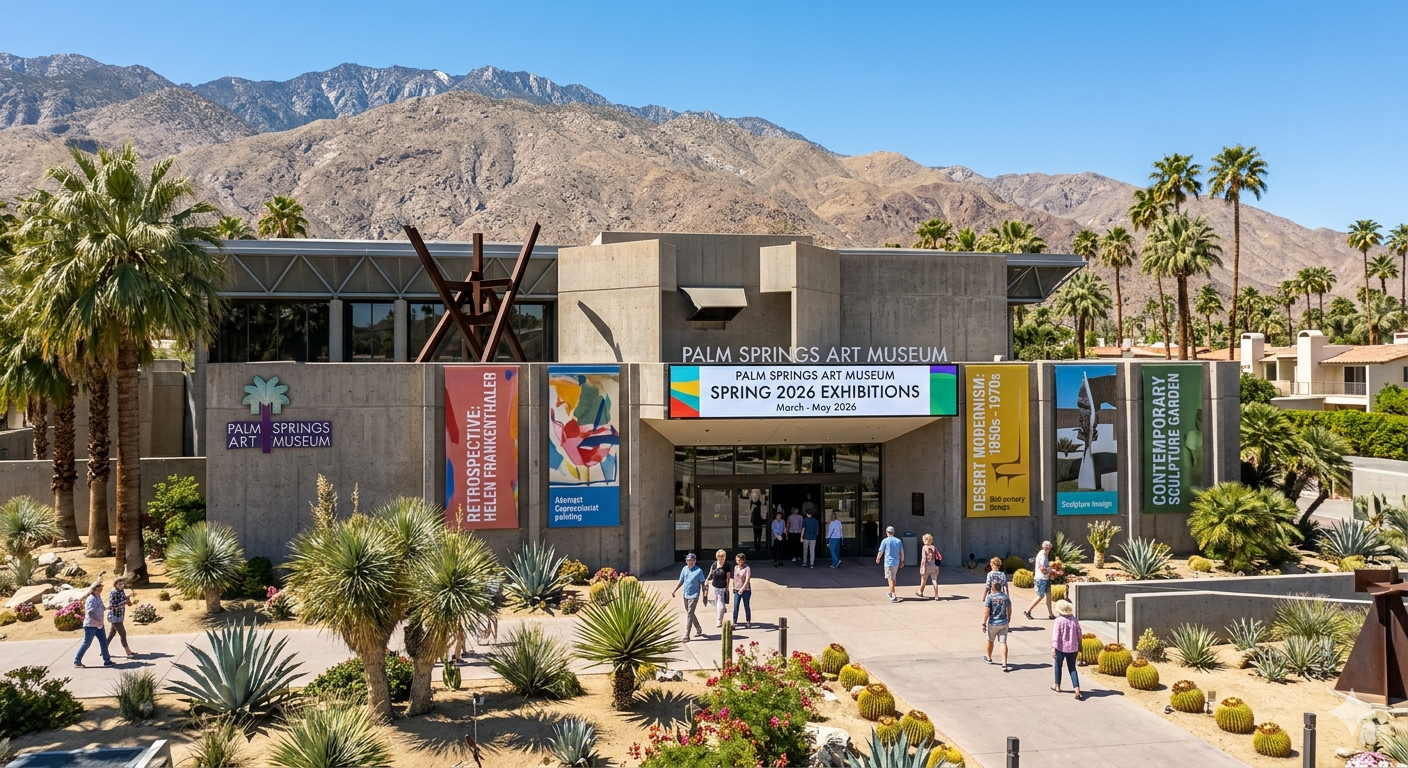 Palm Springs Art Museum Exhibitions for Spring 2026