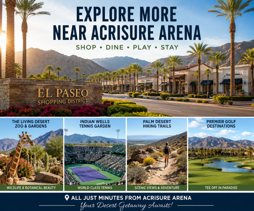 Acrisure Arena More Activities