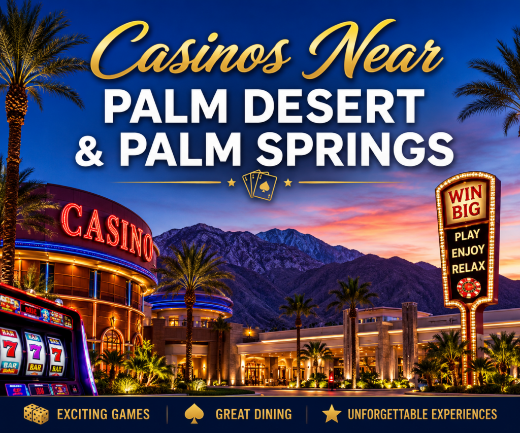 Casinos Near Palm Desert & Palm Springs
