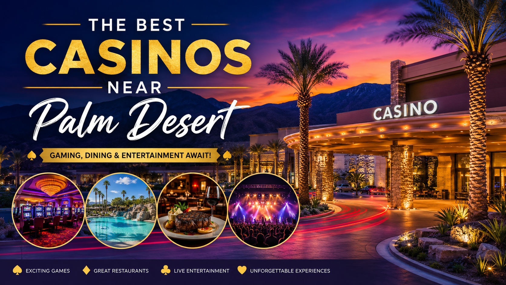 Casinos in and near Palm Desert