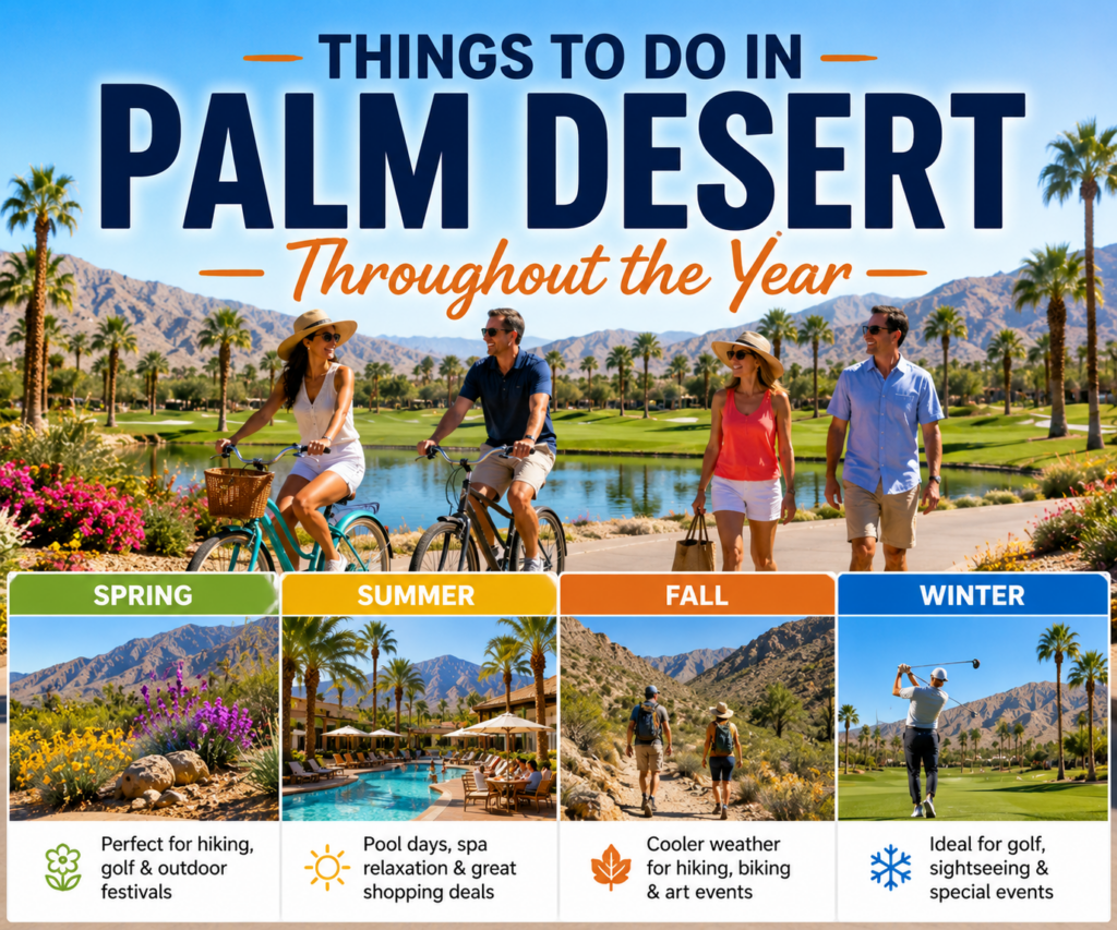 Things to Do in Palm Desert Throughout the Year