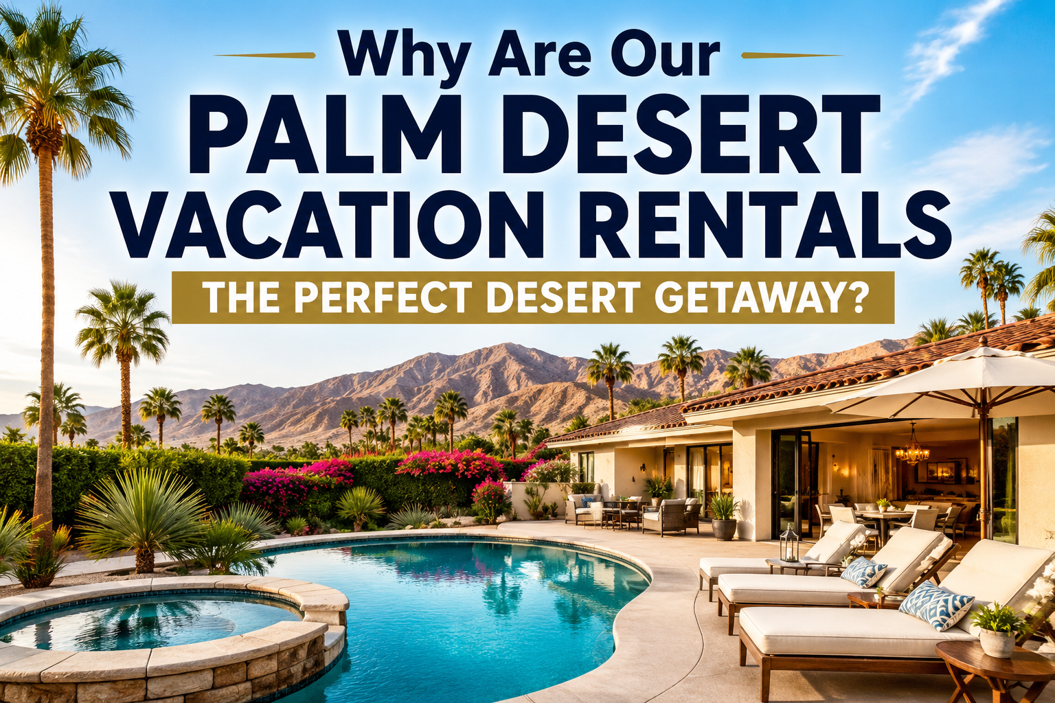 Why Our Palm Desert Vacation Rental Is the Perfect Desert Getaway
