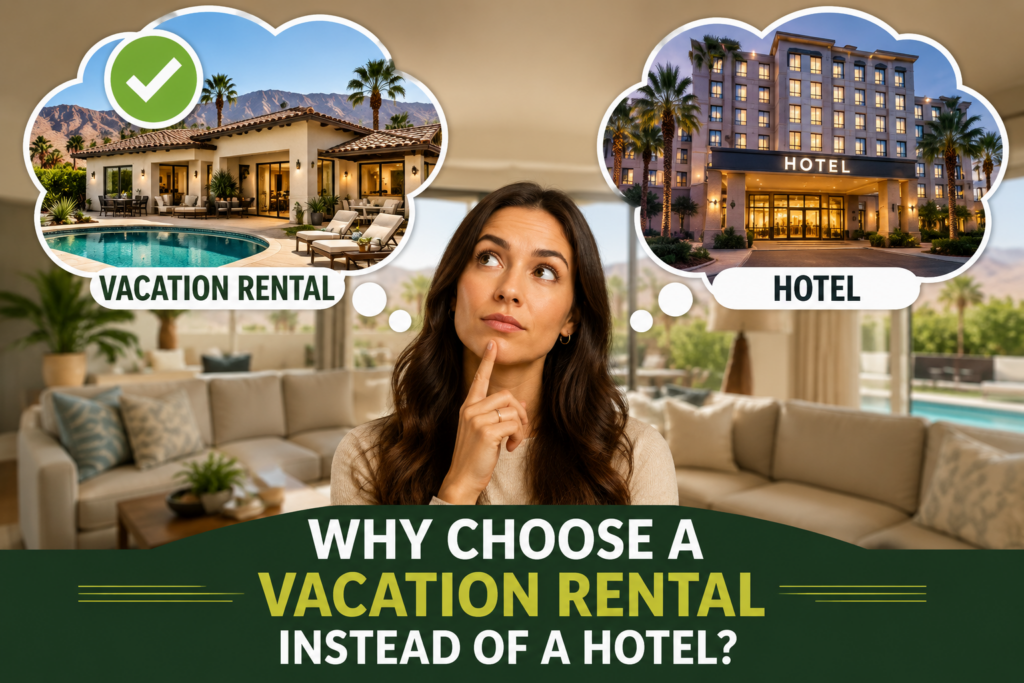 Why Choose a Vacation Rental Instead of a Hotel