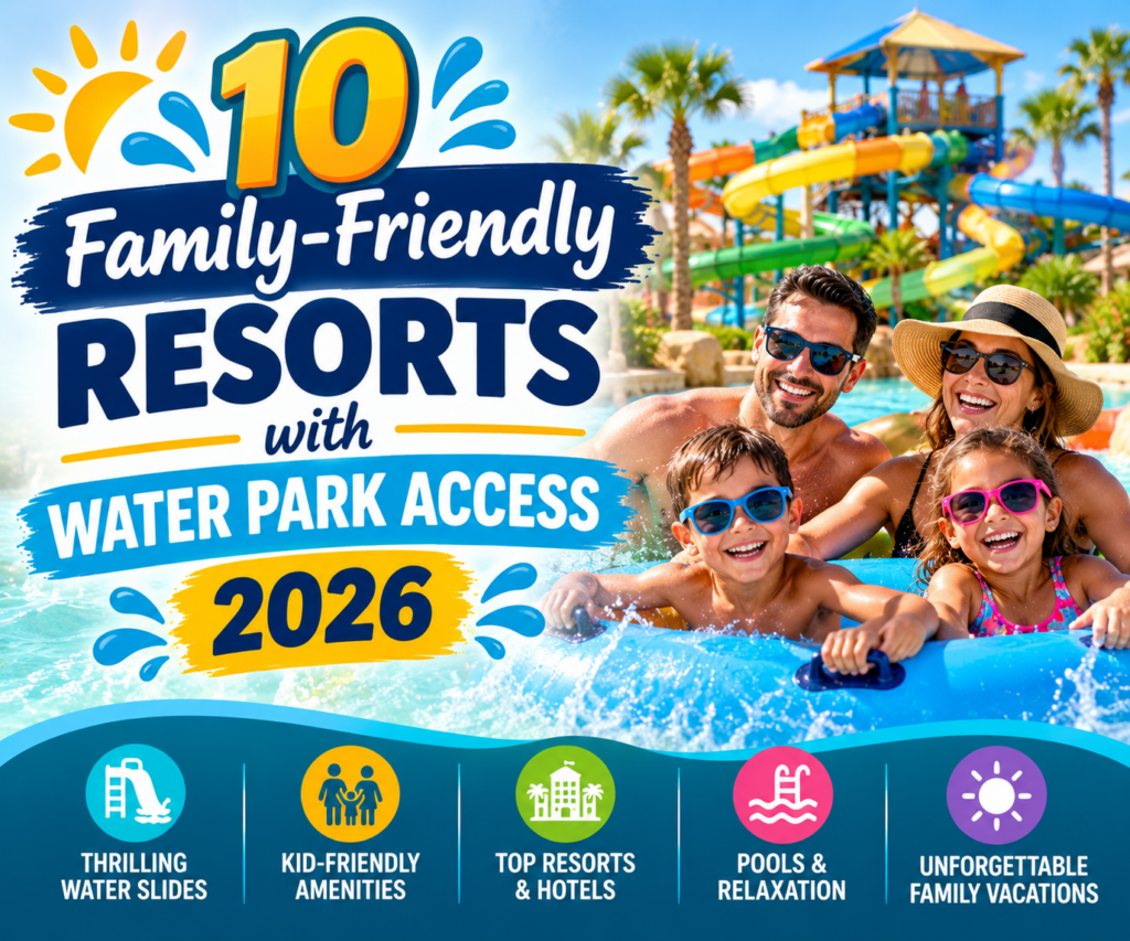 10 Family-Friendly Resorts with Water Park Access 2026