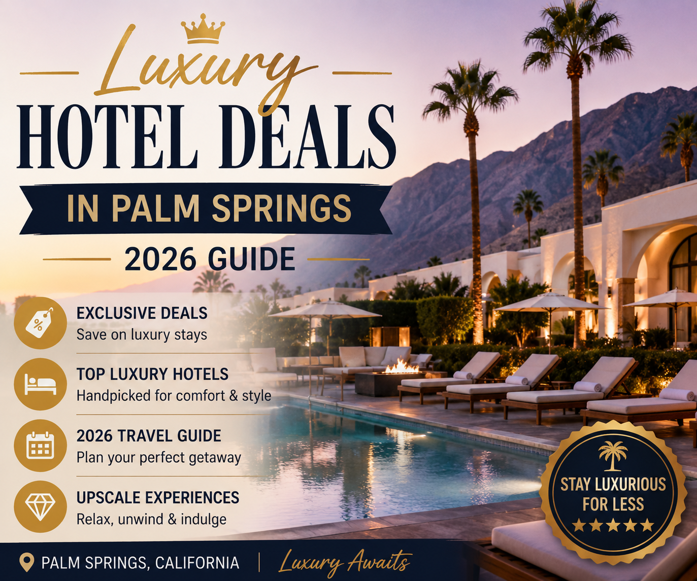 Luxury Hotel Deals in Palm Springs: 2026 Guide