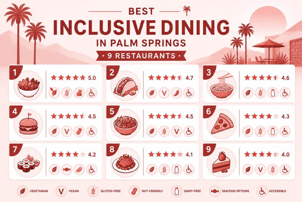 Best Inclusive Dining in Palm Springs