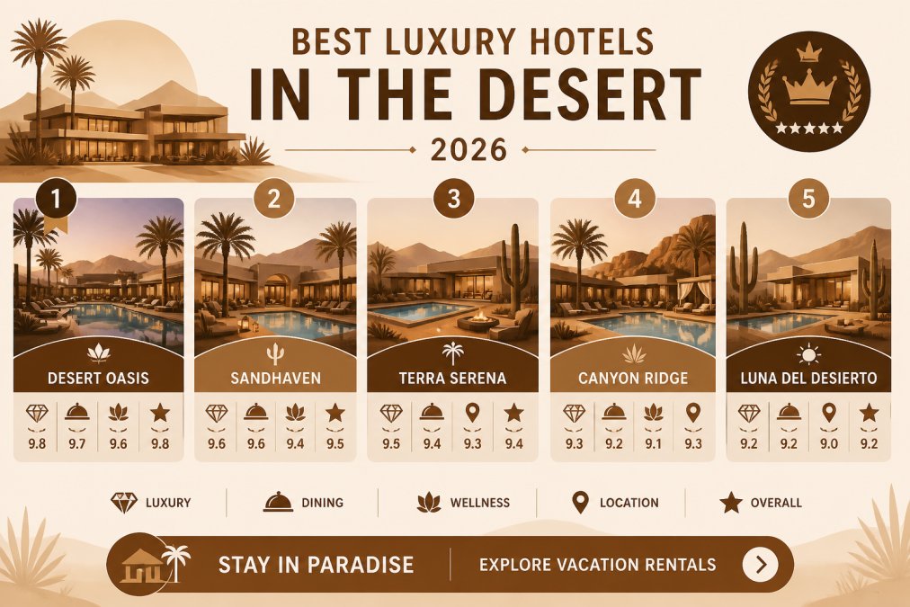 Best Luxury Hotels in the Desert 2026