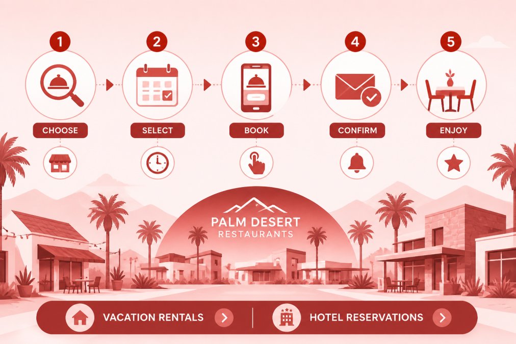 Booking Reservations at Palm Desert Restaurants