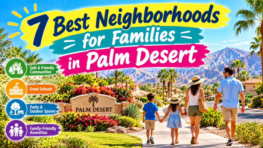 7 Best Palm Desert Neighborhoods for Families