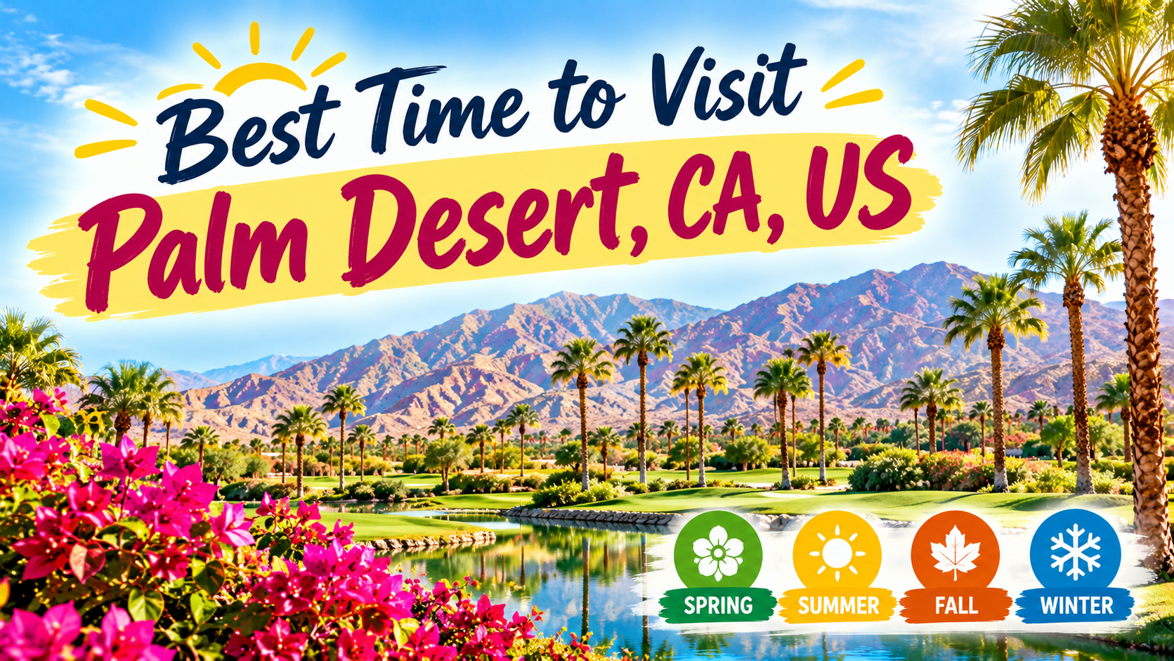 What Is The Best Time to Visit Palm Desert, CA, US?