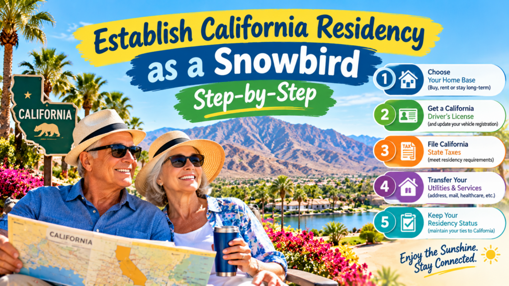 California Snowbird Residency Guide