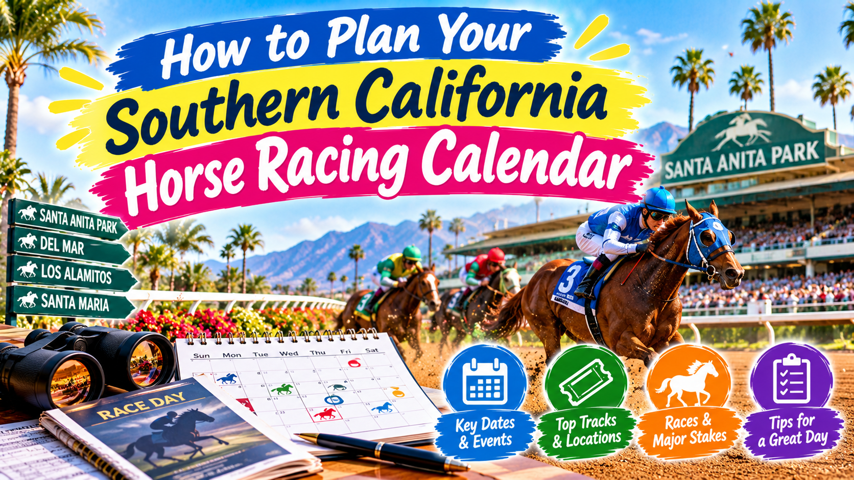 How to Plan Your Southern California Horse Racing Calendar