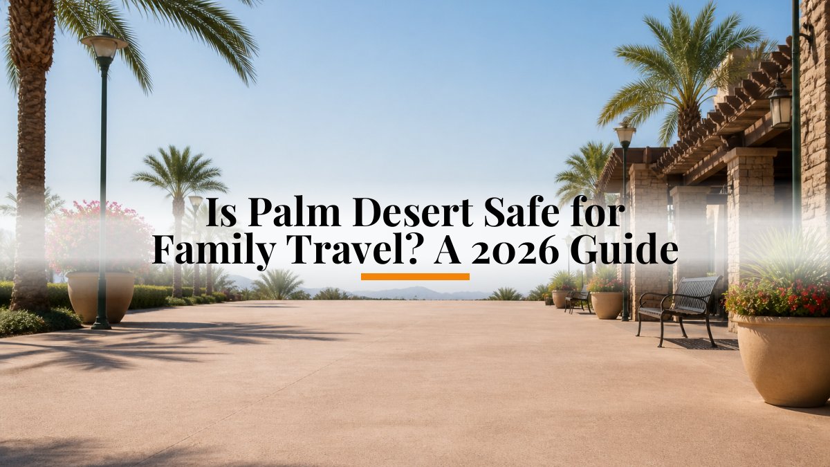 Is Palm Desert Safe for Family Travel? A 2026 Guide